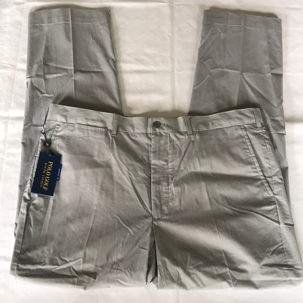 Polo Golf Pants Ralph Lauren Spyglass Grey 38x32 NWT